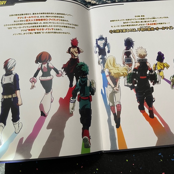 My Hero Academia Movie book. Japanese Anime - Picture 2 of 10